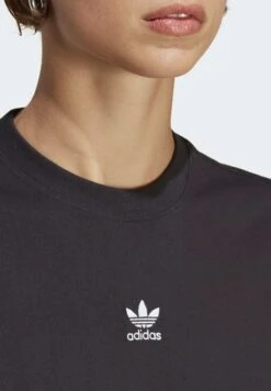 Adidas Originals Essentials Regular Tee - T-Shirt Basique - Black -ASOS 555ee58781534079b4762f994007e0e3