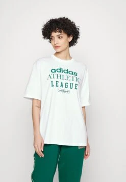 Adidas Originals Adidas Retro Luxury Tee - T-Shirt Imprimé - White