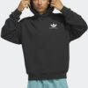 Adidas Originals INTERCONHOODIE - Sweatshirt - Black