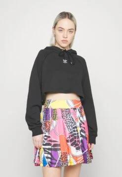 Adidas Originals Always Original Trefoil Hoodie 2-In-1 - T-Shirt Imprimé - Black -ASOS 56738e29bef64e39a33ae0dab4acf67c