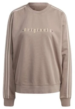 Adidas Originals Sweatshirt - Chalky Brown -ASOS 56cc18397b3c41fba8947a799dbfa663