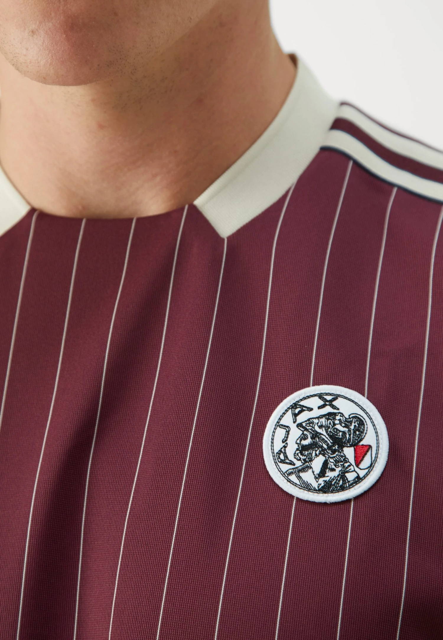 Adidas Originals AJAX ICON JERSEY - T-shirt Imprimé - Victory Crimson 6 Adidas Originals AJAX ICON JERSEY - T-shirt Imprimé - Victory Crimson – Image 6