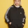 Adidas Originals Classics Oversized Hoodie - Sweatshirt - Black