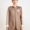 Adidas Originals TRACK DRESS - Robe De Jour - Trace Brown