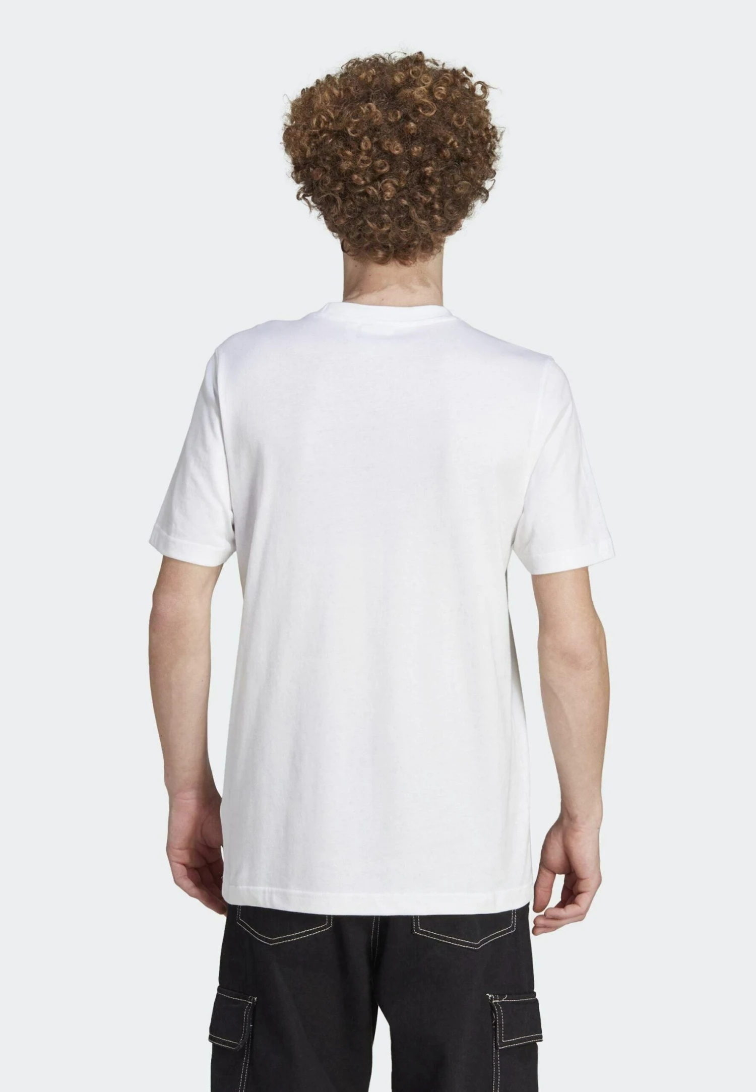 Adidas Originals Trefoil Unisex - T-Shirt Imprimé - White Black 2 Adidas Originals Trefoil Unisex - T-Shirt Imprimé - White Black – Image 2