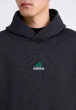 Adidas Originals ARCHIVE HOODIE - Sweatshirt - Black/collegiate Green -ASOS 5ac1434524994c23bd174c2d77f0faaa