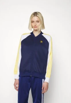 Adidas Originals Sst Tt Os - Veste De Survêtement - Dark Blue -ASOS 5b75ed54c75f4502aae38c7750d675c7