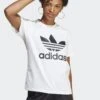 Adidas Originals Adicolor Classics Trefoil Tee - T-Shirt Imprimé - White