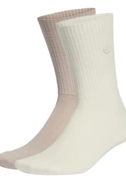 Adidas Originals Premium Essentials Crew 2 Pairs - Chaussettes - Taupe White