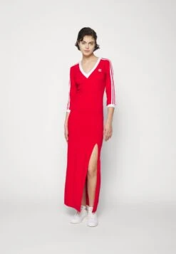Adidas Originals Dress - Robe En Jersey - Better Scarlet -ASOS 5bdf5c6bfa8b428fab6cfbef1aada286