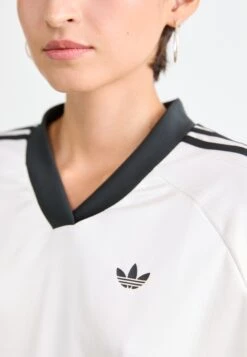 Adidas Originals DRESS - Robe En Jersey - White/black -ASOS 5cce3bab88904a5382e9339240d1d043