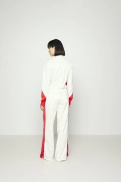 Adidas Originals Track - Veste De Survêtement - White/Vivid Red -ASOS 5ee2848aefca455f8fb3129b55f879b9