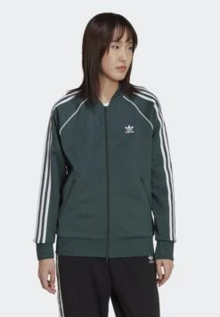 Adidas Originals Superstar Tracktop - Blouson Bomber - Mineral Green