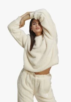 Adidas Originals Sweat Polaire - White -ASOS 6066f3988db143148faaa0fede63778c