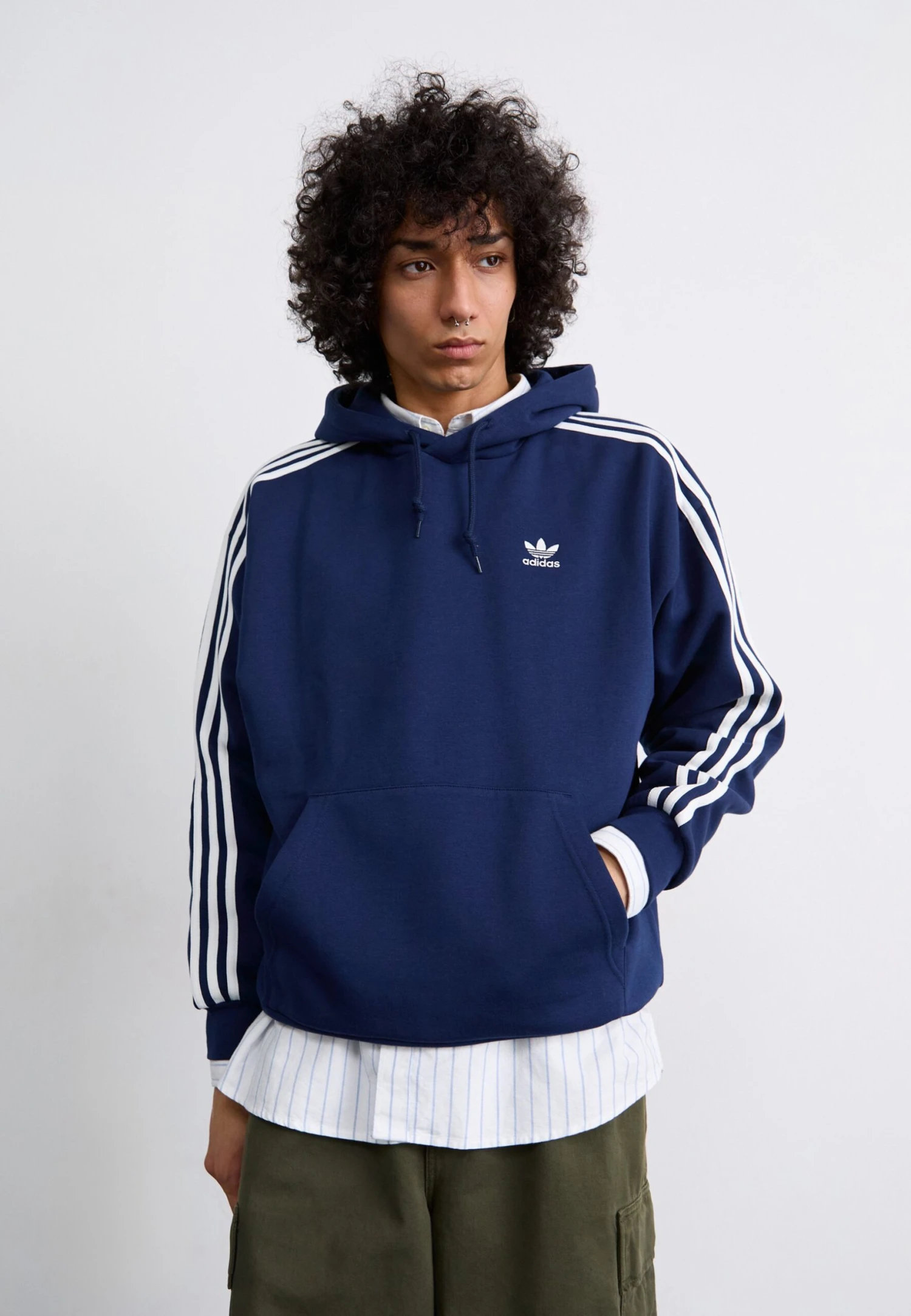 Adidas Originals Sweatshirt - Night Indigo/white 4 Adidas Originals Sweatshirt - Night Indigo/white – Image 4