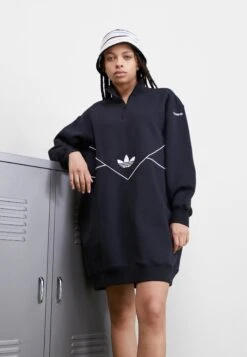 Adidas Originals Dress - Robe De Jour - Black/White