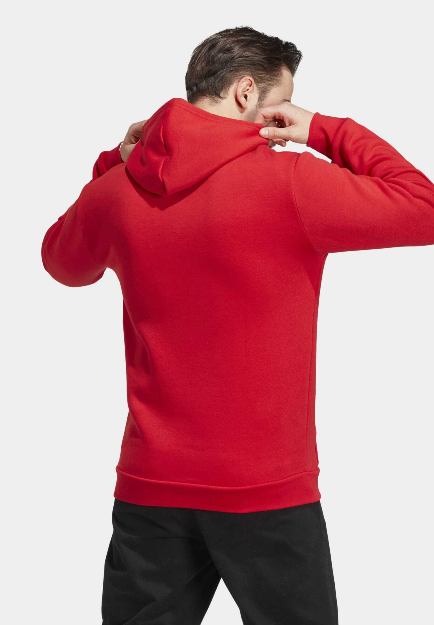 Adidas Originals Essential Hoody Unisex - Sweat À Capuche - Better Scarlet 2 Adidas Originals Essential Hoody Unisex - Sweat À Capuche - Better Scarlet – Image 2