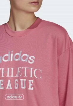 Adidas Originals Retro Luxury Crew - Sweatshirt - Rose Tone -ASOS 60f95b254d4d45b983781eaacb73b77b