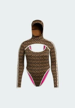 Adidas Originals Reversible Classic With Shrug Plus S - Maillot De Bain - Mesa Dark Brown Shock Pink -ASOS 612e2cb3ec0d46dc9307ce4ab4a53329