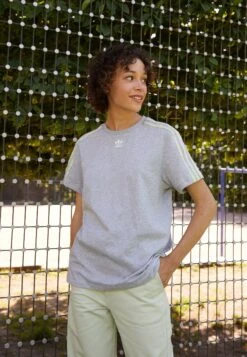 Adidas Originals Snaketee - T-Shirt Imprimé - Medium Grey Heather