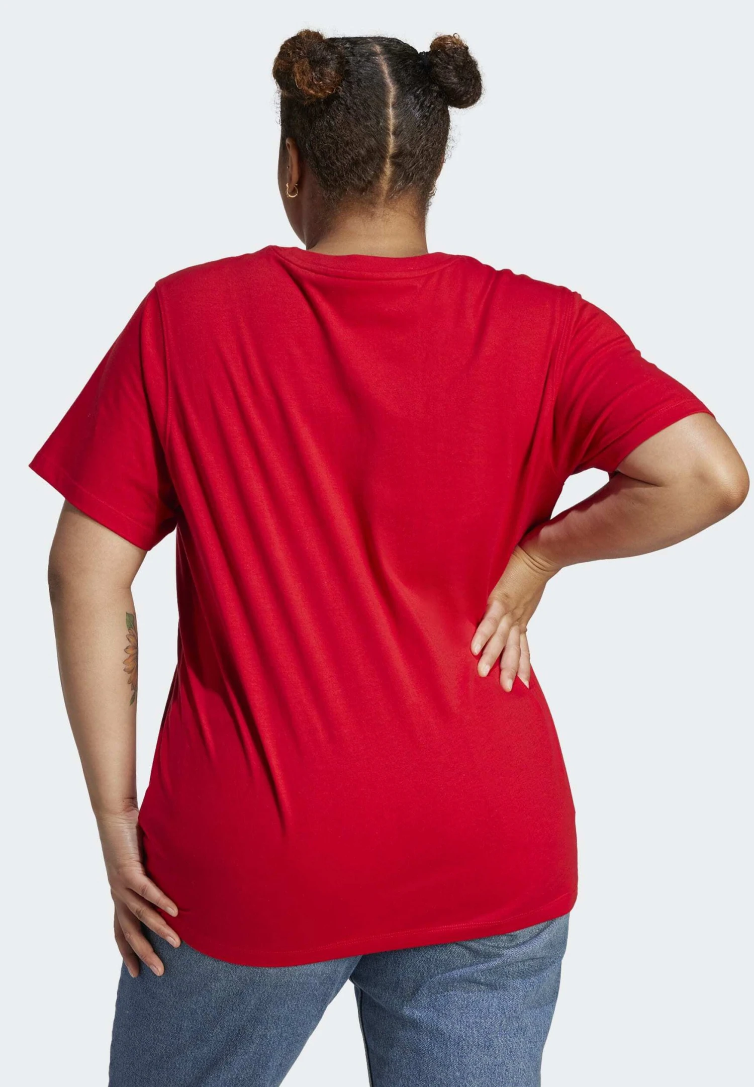 Adidas Originals Trefoil - T-Shirt Imprimé - Better Scarlet 2 Adidas Originals Trefoil - T-Shirt Imprimé - Better Scarlet – Image 2