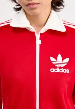 Adidas Originals TRACK DRESS - Robe De Jour - Better Scarlet/white -ASOS 627fcbafbdaa460fac924474f275a0df