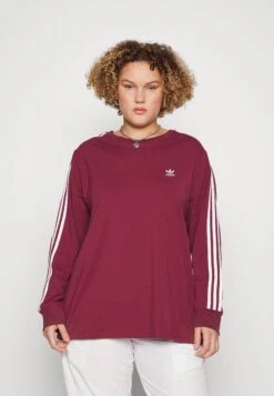 Adidas Originals T-Shirt À Manches Longues - Shadow Red