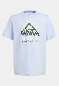 Adidas Originals Adventure - T-Shirt Imprimé - Blue Dawn -ASOS 62d00d62bb874fffb84efc12999eefb1