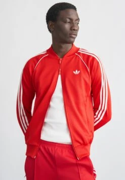 Adidas Originals Veste De Survêtement - Better Scarlet/white