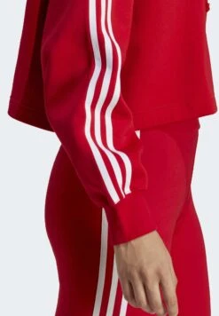 Adidas Originals Classics Crop - Sweatshirt - Better Scarlet -ASOS 650881d4afee4050896e363eb87764cf