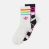 Adidas Originals Pride Sock 2 Pack - Chaussettes - Black/Off White
