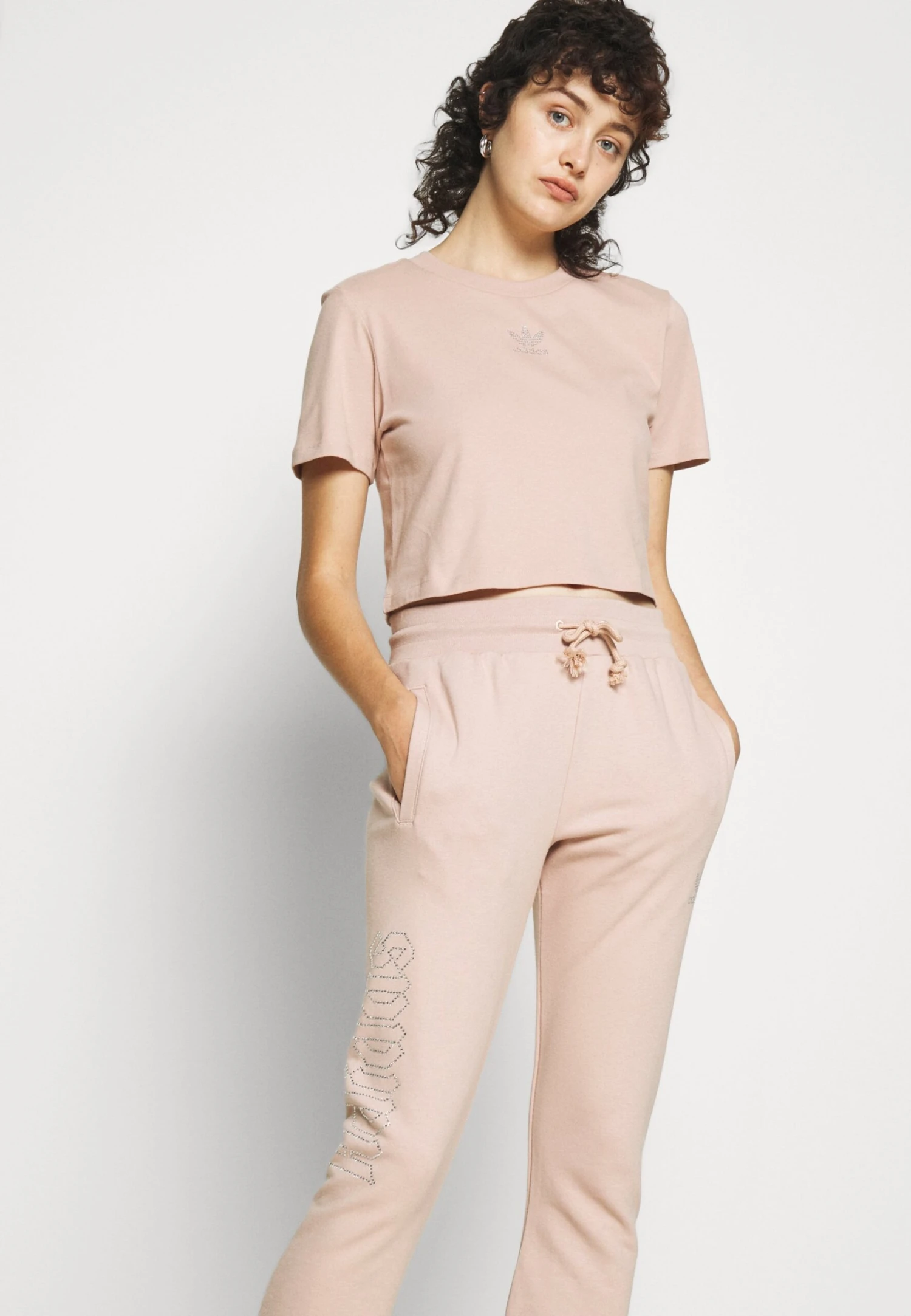 Adidas Originals Open Hem - Pantalon De Survêtement - Ash Pearl 6 Adidas Originals Open Hem - Pantalon De Survêtement - Ash Pearl – Image 6