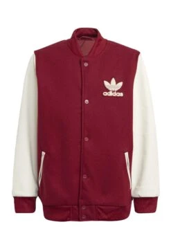 Adidas Originals Junior Unisex - Blouson Bomber - Collegiate Burgundy -ASOS 680ff82b1f8e447ab9db4acf817237bd