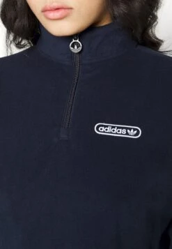 Adidas Originals Cropped - Sweat Polaire - Legend Ink -ASOS 682d4a6c13aa48a398fe5d628735fa4a