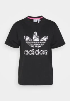 Adidas Originals Tee - T-Shirt Imprimé - Black -ASOS 68ae44f75491498db4eb78d58e8be7de