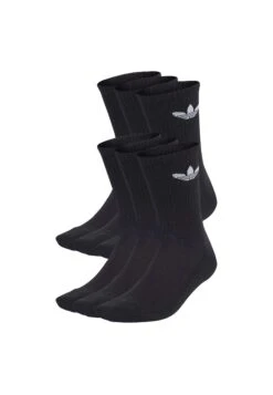 Adidas Originals Tre Crw 6 Pack - Chaussettes - Black