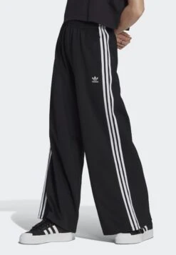 Adidas Originals Relaxed Wide Leg - Pantalon De Survêtement - Black
