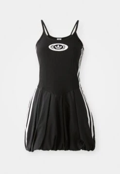 Adidas Originals BALLOON DRESS - Robe De Jour - Black -ASOS 6a80c93b2dba4a048f0b35710bfbdfb9