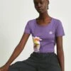 Adidas Originals Short Tee - T-Shirt Imprimé - Tech Purple