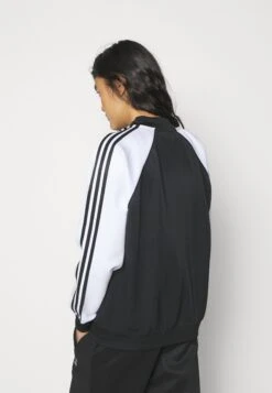 Adidas Originals Sst Tt Os - Veste De Survêtement - Black/White -ASOS 6c92f84c758649d082850bbd4b8824a8