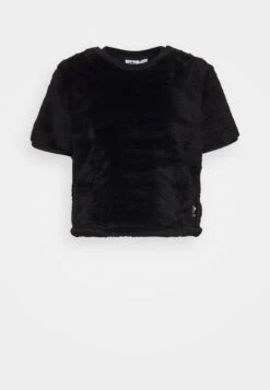 Adidas Originals Essentials Fluffy - T-Shirt Imprimé - Black -ASOS 6cee4e9adeb74b7c932024e46d7cde50