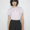 Adidas Originals Tee - T-Shirt Imprimé - Almost Pink