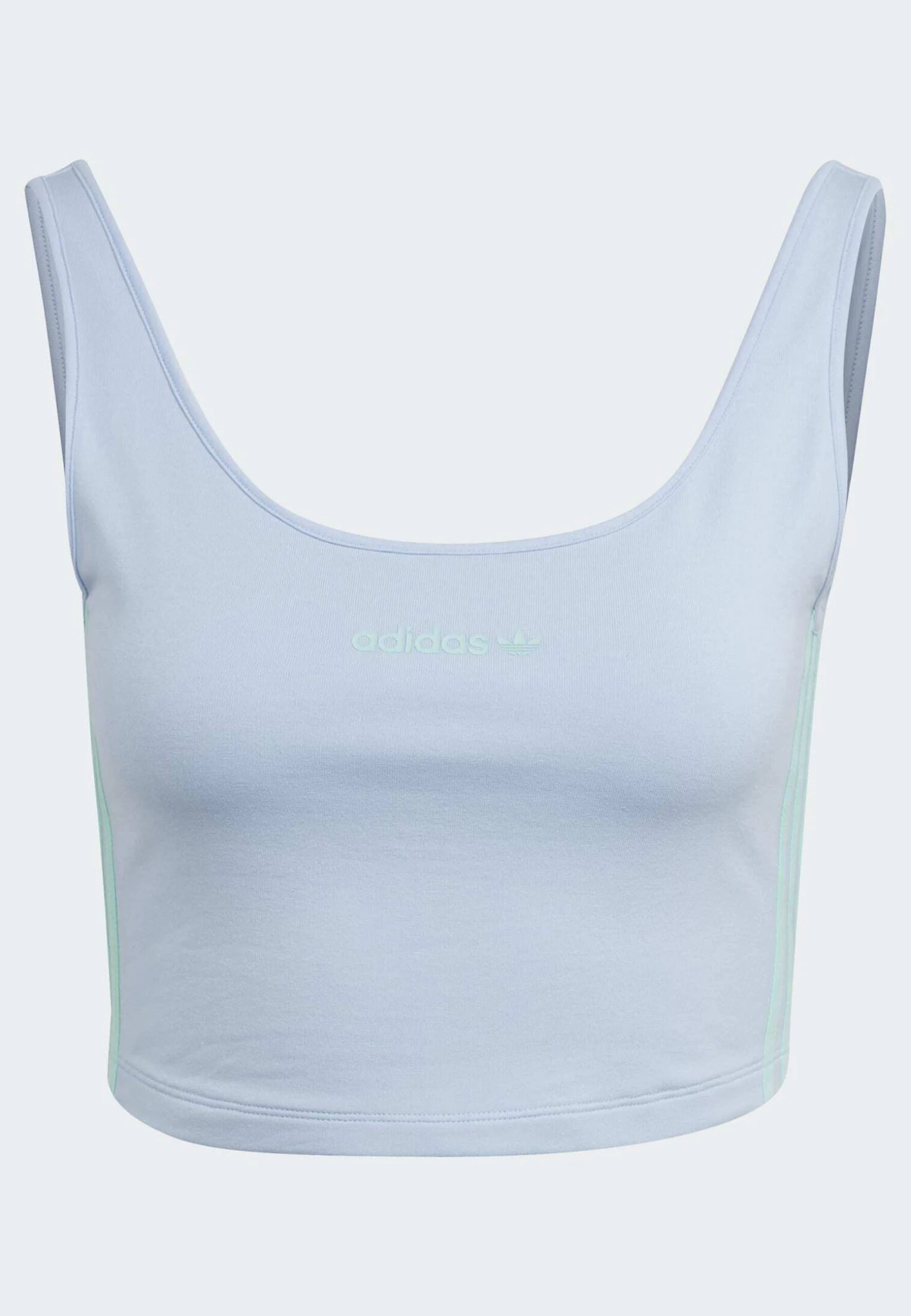 Adidas Originals Island Club Crop Tank - Débardeur - Blue Dawn 6 Adidas Originals Island Club Crop Tank - Débardeur - Blue Dawn – Image 6