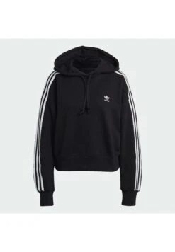 Adidas Originals Originals Adicolor Sweatshirt Hoodie Loose - Sweat À Capuche - Black -ASOS 6ebf44b3d2d44b2da8ee8c8430c3e2ef