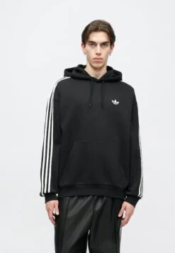 Adidas Originals HOODY LOOSE - Sweatshirt - Black -ASOS 70f1ffffe7df44448fb304a119ee45bf