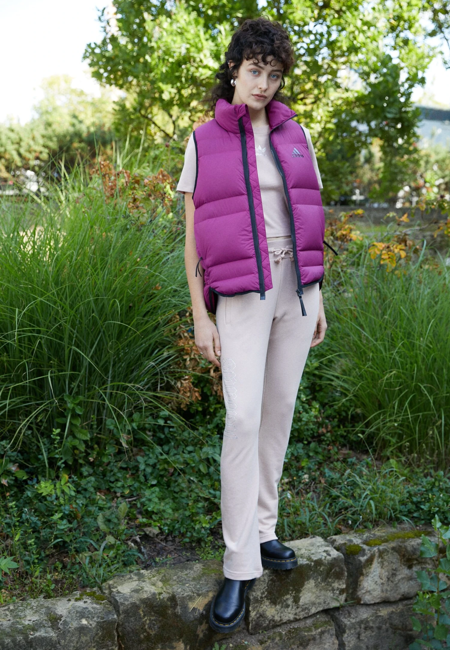 Adidas Originals Open Hem - Pantalon De Survêtement - Ash Pearl 2 Adidas Originals Open Hem - Pantalon De Survêtement - Ash Pearl – Image 2