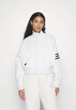 Adidas Originals Neuclassics - Sweat Zippé - White -ASOS 71c7102b939b4af3976b0aeac7d52948