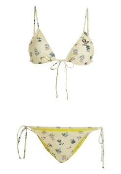 Adidas Originals Set Coney Island Cool Allover Print - Bikini - Almost Yellow/Black -ASOS 7213951a47894343856376503cd5370d