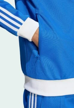 Adidas Originals Sweat Zippé - Blue White -ASOS 72c5a0da3fbc4abab983000a6712bcec