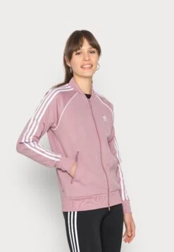 Adidas Originals Superstar Tracktop - Blouson Bomber - Magic Mauve